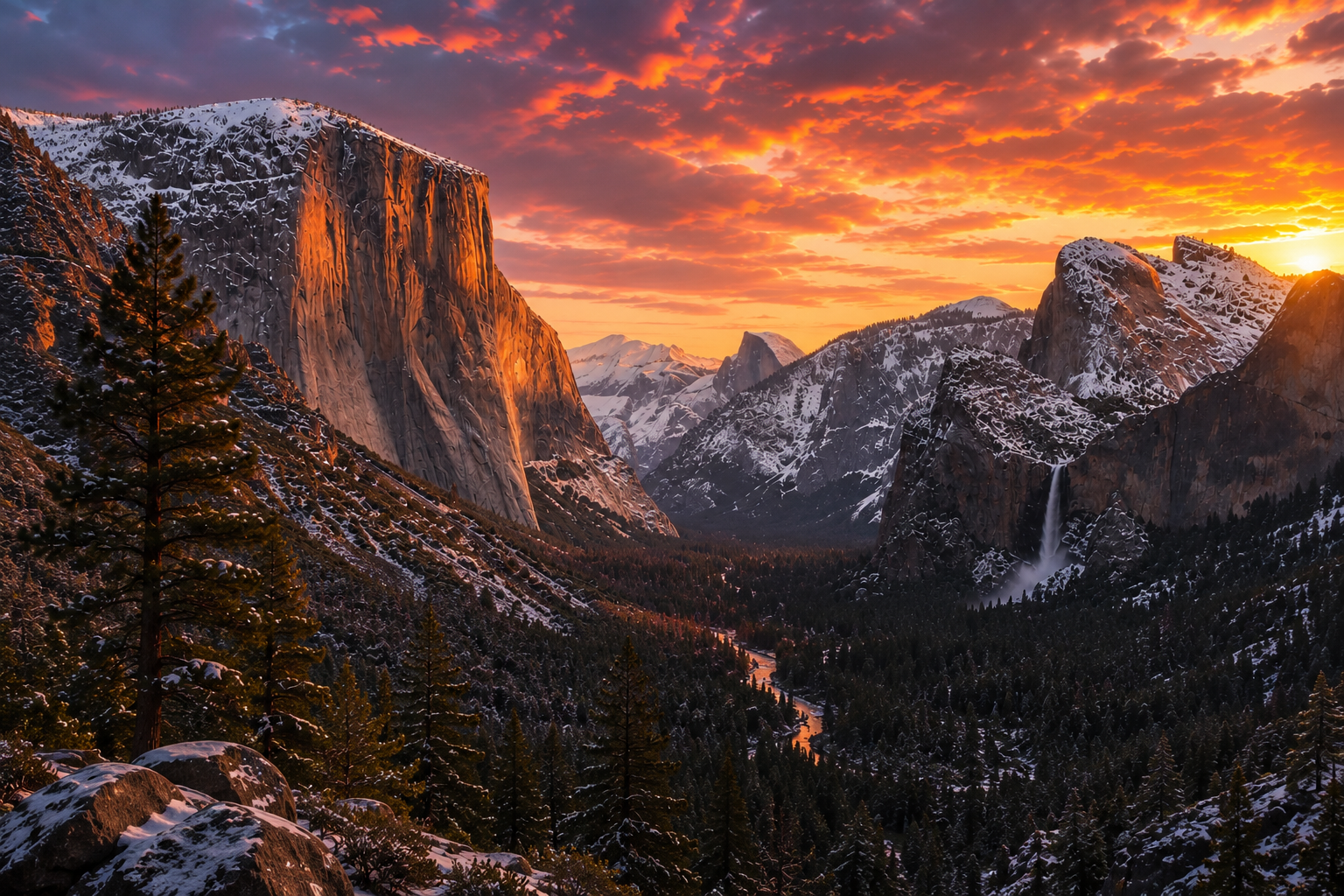 Yosemite Valley near Oakhurst